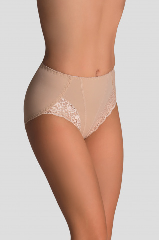 louise lace panties in beige effect push up gilsa